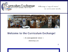 Tablet Screenshot of curriculumexchange.com